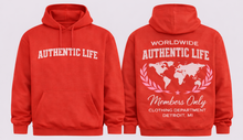 Load image into Gallery viewer, Worldwide Authentic Life Hoodie — (Detroit Edition)