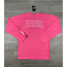 Load image into Gallery viewer, Pink "S.A.L.A" Breast Cancer Long Sleeve Tee