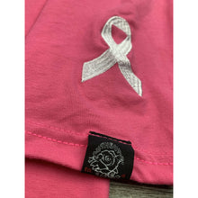 Load image into Gallery viewer, Pink "S.A.L.A" Breast Cancer Long Sleeve Tee