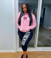 Load image into Gallery viewer, Plush Pink "Rose" Jogging Suit (Women’s)