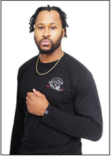 Load image into Gallery viewer, Black “S.A.L.A” Long Sleeve Tee