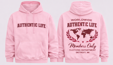 Load image into Gallery viewer, Worldwide Authentic Life Hoodie — (Detroit Edition)
